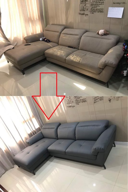 Bọc ghế sofa tại nhà